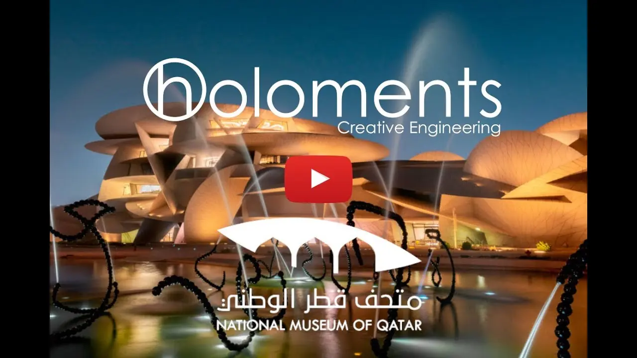 Miniatura del vídeo: Holoments @ Museo Nacional de Qatar · BGL
