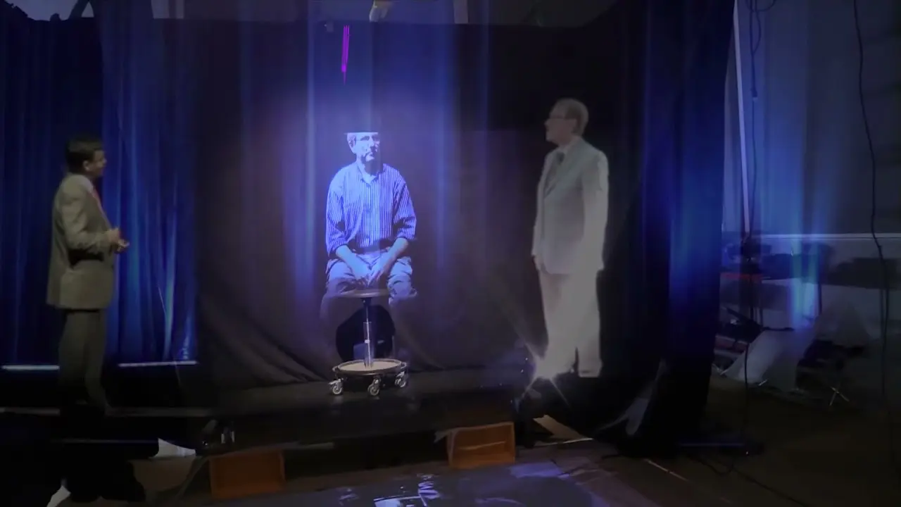Miniatura del vídeo: Holo-cinema & remote talks