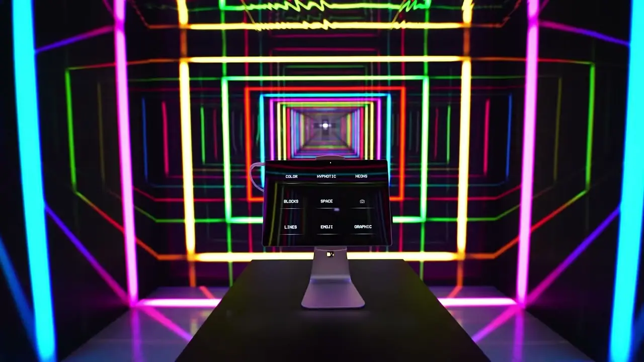 Miniatura del vídeo: Cubo LED 360º · Bershka